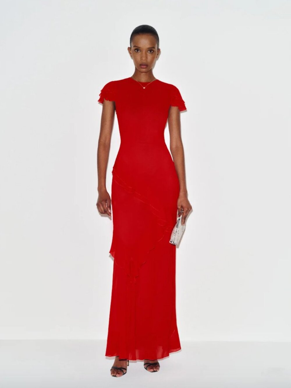 Reformation Camila Dress Red - Size 4